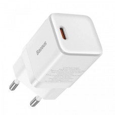 Мережевий зарядний пристрій Baseus GaN3 Fast Charger 30W 1 Type-C White