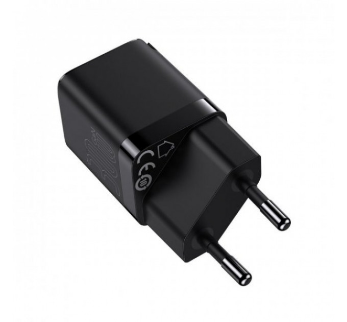 Сетевое зарядное устройство Baseus GaN3 Fast Charger 30W 1 Type-C Black