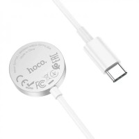 Бездротовий зарядний пристрій Hoco CW39 iWatch Type-C White