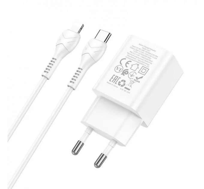 Сетевое зарядное устройство Hoco N27 Innovative 20W 1 Type-C White