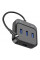 Type-C HUB Hoco HB31 4 in 1 Type-C to 4x USB3.0 0.2m Black