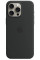 Чохол Silicone Matte Case With MagSafe iPhone 15 Pro Max Black