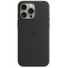 Чехол Silicone Matte Case With MagSafe iPhone 15 Pro Max Black