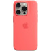 Чехол Silicone Case MagSafe & SplashScreen iPhone 15 Pro Max Guava
