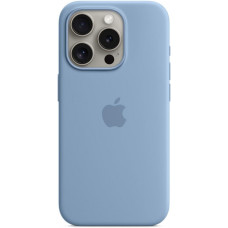 Чехол Silicone Case MagSafe & SplashScreen iPhone 15 Pro Winter Blue