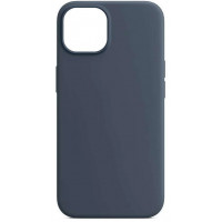 Чехол Silicone Case MagSafe Без Анимации iPhone 14 Storm Blue