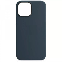 Чохол Silicone Case MagSafe Без Анімації iPhone 13 Pro Max Abyss Blue