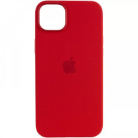 Чехол Silicone Case MagSafe & SplashScreen iPhone 12 Pro Max Red