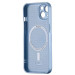 Чохол AG-Matte With MagSafe iPhone 14 Light Blue
