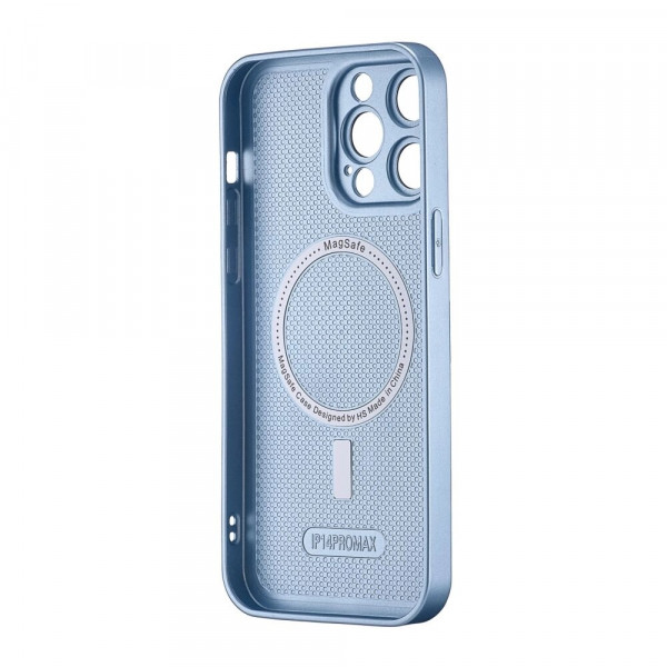 Чехол AG-Matte With MagSafe iPhone 13 Pro Max Light Blue