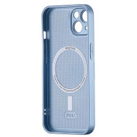 Чехол AG-Matte With MagSafe iPhone 13 Light Blue