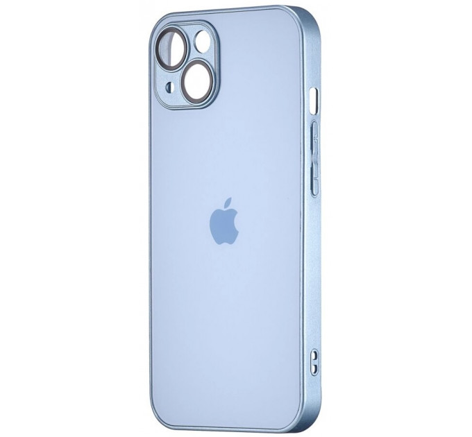 Чехол AG-Matte With MagSafe iPhone 13 Light Blue