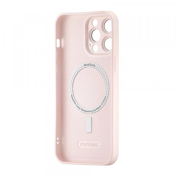 Чехол AG-Matte With MagSafe iPhone 12 Pro Max Pink