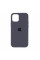 Силиконовая накладка Silicone Case Full для iPhone 13 Mini Dark Grey