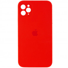 Силіконова накладка Silicone Case Square iPhone 12 Pro Max Red