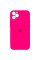 Силиконовая накладка Silicone Case Square iPhone 12 Pro Max Shiny Pink