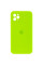 Силиконовая накладка Silicone Case Square iPhone 12 Pro Max Green