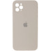 Силиконовая накладка Silicone Case Square iPhone 12 Pro Max Rock Ash