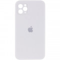 Силіконова накладка Silicone Case Square iPhone 11 Pro Max White
