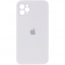 Силіконова накладка Silicone Case Square iPhone 12 Pro Max White