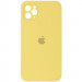Силиконовая накладка Silicone Case Square iPhone 11 Pro Max Yellow