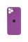 Силиконовая накладка Silicone Case Square iPhone 12 Pro Max Grape
