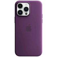 Силиконовая накладка Silicone Case iPhone 12 Pro Max Grape