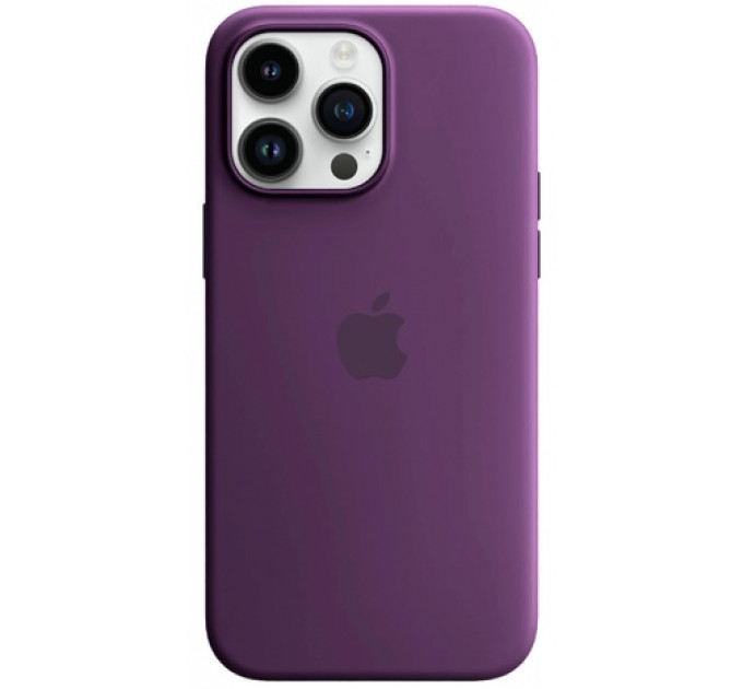 Силиконовая накладка Silicone Case iPhone 12 Pro Max Grape