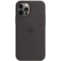 Силиконовая накладка Silicone Case iPhone 12 Pro Max Coffee