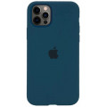 Силіконова накладка Silicone Case Square iPhone 12 Pro Max Cosmos