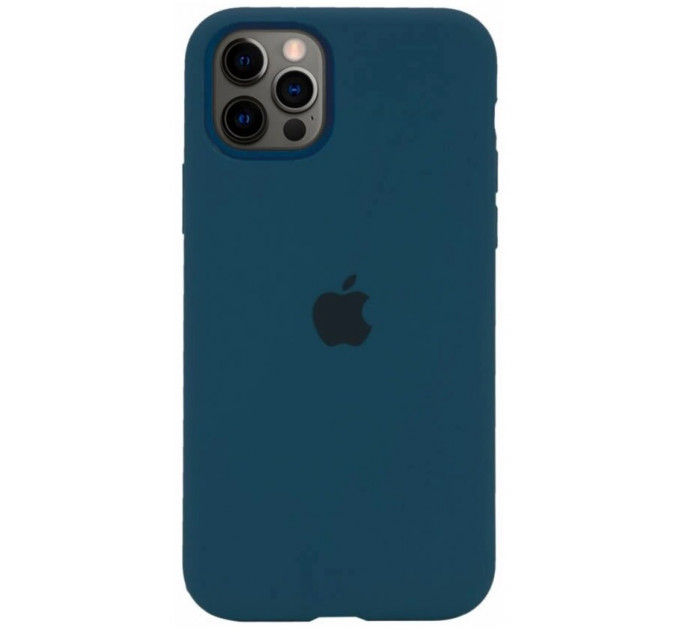 Силіконова накладка Silicone Case Square iPhone 12 Pro Max Cosmos