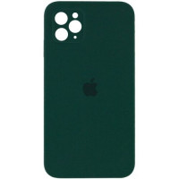Силіконова накладка Silicone Case для iPhone 11 Pro Max Atrovirens