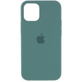 Силиконовая накладка Silicone Case для iPhone 12 Mini Pine Green