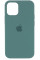 Силиконовая накладка Silicone Case для iPhone 12 Mini Pine Green