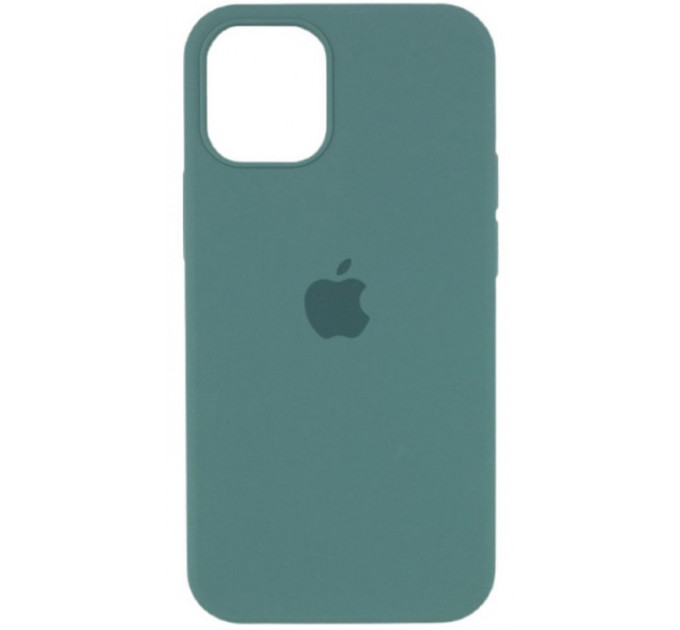 Силіконова накладка Silicone Case для iPhone 12 Mini Pine Green