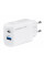 Сетевое зарядное устройство Glasscove 20W 2-PORT TYPE-C + USB TC-012APQ20