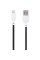 Кабель USB Gelius Full Silicon GP-UCN001L Lightning 1.2m (18W) Black/White