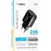 Мережевий зарядний пристрій Gelius Avangard GP-HC06 2USB 2.4A 12W Black