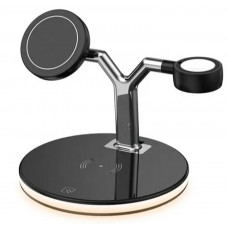 Бездротовий зарядний пристрій JJT-970 с MagSafe 4in1 25W