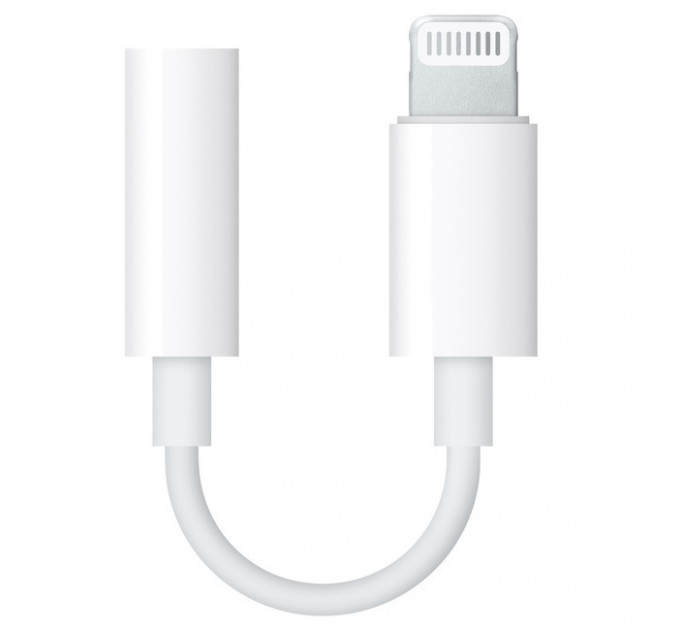 Перехідник Apple Lightning to 3.5mm Headphone Jack Adapter (MMX62ZM/A)