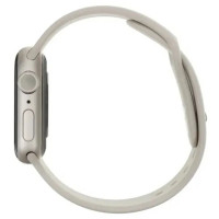 Apple Watch Series 8 GPS + Cellular 41mm Starlight Aluminum Case with Starlight Sport Band S/M (MNUX3)
