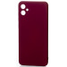 Силиконовая накладка Soft Silicone Case для Samsung A05 2023 A055 Burgundy
