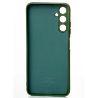 Силиконовая накладка Soft Silicone Case для Samsung A05s 2023 A057 Dark Green