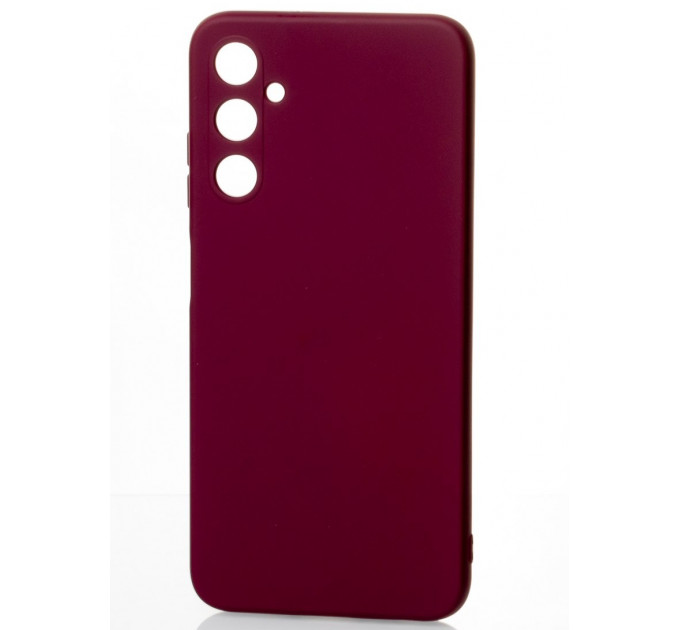Силіконова накладка Soft Silicone Case для Samsung A05s 2023 A057 Burgundy