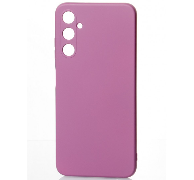 Силиконовая накладка Soft Silicone Case для Samsung A05s 2023 A057 Lavender