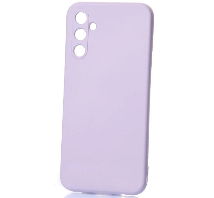 Силиконовая накладка Soft Silicone Case для Samsung A14 2023 A145 Wisteria