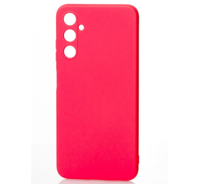 Силиконовая накладка Soft Silicone Case для Samsung A14 2023 A145 Raspberry