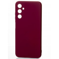 Силиконовая накладка Soft Silicone Case для Samsung A34 2023 A345 Burgundy