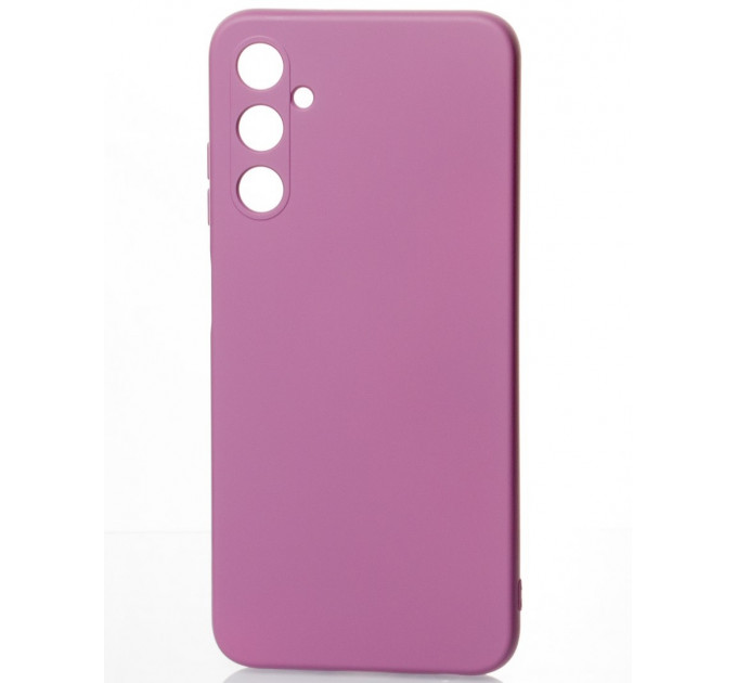 Силиконовая накладка Soft Silicone Case для Samsung A34 2023 A345 Lavender