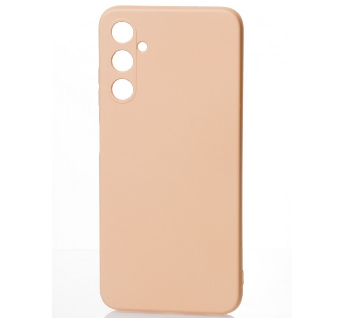 Силиконовая накладка Soft Silicone Case для Samsung A54 2023 A546 Powder